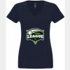 N6480 - Next Level Ladies' Sueded V-Neck T-Shirt Thumbnail
