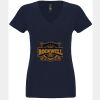 N6480 - Next Level Ladies' Sueded V-Neck T-Shirt Thumbnail