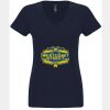 N6480 - Next Level Ladies' Sueded V-Neck T-Shirt Thumbnail