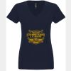 N6480 - Next Level Ladies' Sueded V-Neck T-Shirt Thumbnail