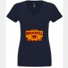 N6480 - Next Level Ladies' Sueded V-Neck T-Shirt Thumbnail
