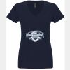 N6480 - Next Level Ladies' Sueded V-Neck T-Shirt Thumbnail