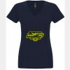 N6480 - Next Level Ladies' Sueded V-Neck T-Shirt Thumbnail