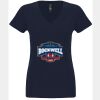 N6480 - Next Level Ladies' Sueded V-Neck T-Shirt Thumbnail