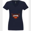 N6480 - Next Level Ladies' Sueded V-Neck T-Shirt Thumbnail