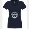 N6480 - Next Level Ladies' Sueded V-Neck T-Shirt Thumbnail