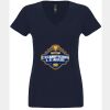 N6480 - Next Level Ladies' Sueded V-Neck T-Shirt Thumbnail