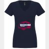 N6480 - Next Level Ladies' Sueded V-Neck T-Shirt Thumbnail