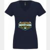 N6480 - Next Level Ladies' Sueded V-Neck T-Shirt Thumbnail