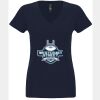 N6480 - Next Level Ladies' Sueded V-Neck T-Shirt Thumbnail