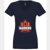 N6480 - Next Level Ladies' Sueded V-Neck T-Shirt Thumbnail