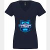 N6480 - Next Level Ladies' Sueded V-Neck T-Shirt Thumbnail