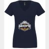 N6480 - Next Level Ladies' Sueded V-Neck T-Shirt Thumbnail