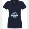 N6480 - Next Level Ladies' Sueded V-Neck T-Shirt Thumbnail