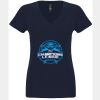N6480 - Next Level Ladies' Sueded V-Neck T-Shirt Thumbnail