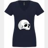 N6480 - Next Level Ladies' Sueded V-Neck T-Shirt Thumbnail