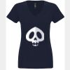 N6480 - Next Level Ladies' Sueded V-Neck T-Shirt Thumbnail