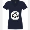 N6480 - Next Level Ladies' Sueded V-Neck T-Shirt Thumbnail