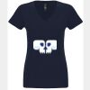 N6480 - Next Level Ladies' Sueded V-Neck T-Shirt Thumbnail