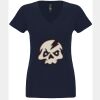 N6480 - Next Level Ladies' Sueded V-Neck T-Shirt Thumbnail