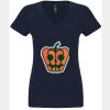 N6480 - Next Level Ladies' Sueded V-Neck T-Shirt Thumbnail