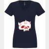 N6480 - Next Level Ladies' Sueded V-Neck T-Shirt Thumbnail