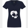 N6480 - Next Level Ladies' Sueded V-Neck T-Shirt Thumbnail