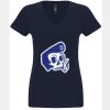 N6480 - Next Level Ladies' Sueded V-Neck T-Shirt Thumbnail
