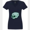 N6480 - Next Level Ladies' Sueded V-Neck T-Shirt Thumbnail