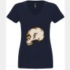 N6480 - Next Level Ladies' Sueded V-Neck T-Shirt Thumbnail