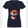 N6480 - Next Level Ladies' Sueded V-Neck T-Shirt Thumbnail