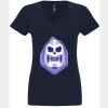 N6480 - Next Level Ladies' Sueded V-Neck T-Shirt Thumbnail