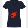 N6480 - Next Level Ladies' Sueded V-Neck T-Shirt Thumbnail