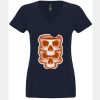 N6480 - Next Level Ladies' Sueded V-Neck T-Shirt Thumbnail