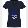 N6480 - Next Level Ladies' Sueded V-Neck T-Shirt Thumbnail