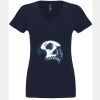 N6480 - Next Level Ladies' Sueded V-Neck T-Shirt Thumbnail