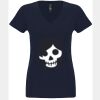 N6480 - Next Level Ladies' Sueded V-Neck T-Shirt Thumbnail