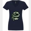 N6480 - Next Level Ladies' Sueded V-Neck T-Shirt Thumbnail