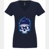 N6480 - Next Level Ladies' Sueded V-Neck T-Shirt Thumbnail