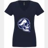 N6480 - Next Level Ladies' Sueded V-Neck T-Shirt Thumbnail