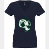 N6480 - Next Level Ladies' Sueded V-Neck T-Shirt Thumbnail