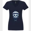 N6480 - Next Level Ladies' Sueded V-Neck T-Shirt Thumbnail