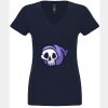 N6480 - Next Level Ladies' Sueded V-Neck T-Shirt Thumbnail