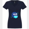 N6480 - Next Level Ladies' Sueded V-Neck T-Shirt Thumbnail