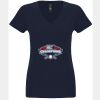 N6480 - Next Level Ladies' Sueded V-Neck T-Shirt Thumbnail