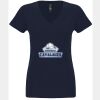 N6480 - Next Level Ladies' Sueded V-Neck T-Shirt Thumbnail