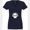 N6480 - Next Level Ladies' Sueded V-Neck T-Shirt Thumbnail