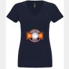 N6480 - Next Level Ladies' Sueded V-Neck T-Shirt Thumbnail