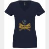 N6480 - Next Level Ladies' Sueded V-Neck T-Shirt Thumbnail