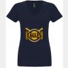 N6480 - Next Level Ladies' Sueded V-Neck T-Shirt Thumbnail